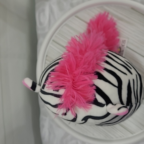 SQUISHMALLOWS Tracey The Zebra Stuffed Animal Plush Toy - 8" KellyToy - Picture 7 of 12